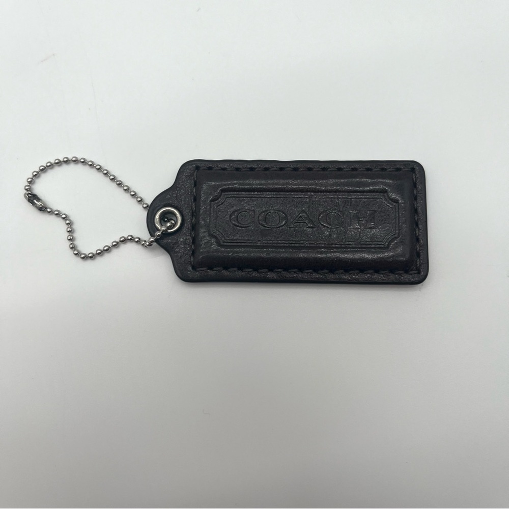 COACH Vintage Hang Tag, Chocolate Brown